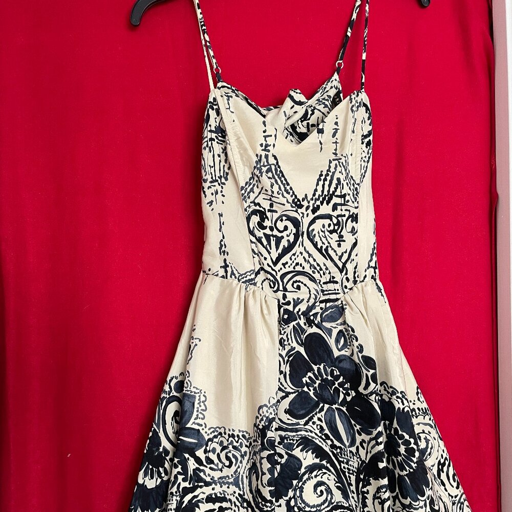 Akiko Floral Silk Dress